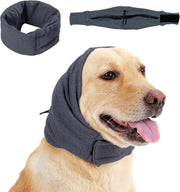 Dog Calming Hoodie, No Flap, Shake Ear Wraps For Dogs, Adjustable Dog Ear Muffs For Noise Protection, Anxiety Relief, Hematoma, Grooming And Force Drying