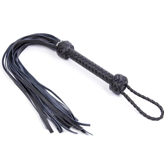 71CM Genuine Leather Tassel Horse Whip With Handle Equestrian Whips Teaching Training Riding Whips