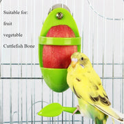 1pcs Bird Cuttlebone Holder Bird Cage Feeding Holder Vegetable Fruits Cuttlebone Holder for Parrot Budgies Parakeet Cockatiel