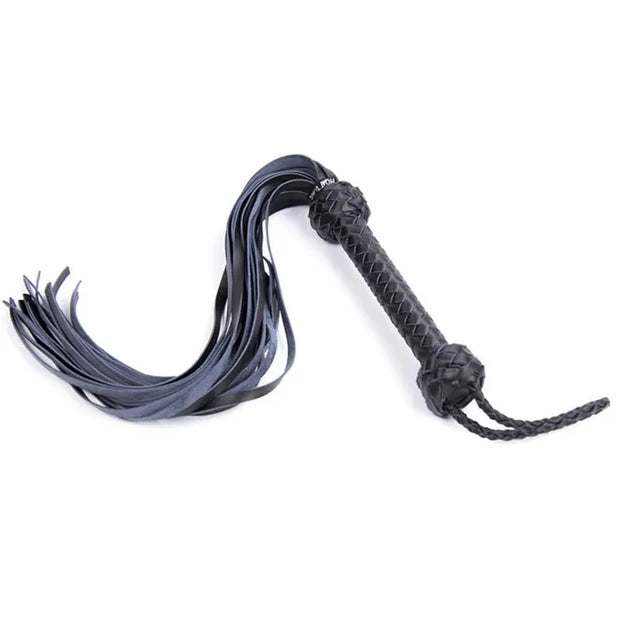 71CM Genuine Leather Tassel Horse Whip With Handle Equestrian Whips Teaching Training Riding Whips